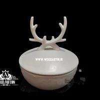 قندان شاخ گوزن بزرگ كد 1035