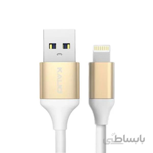 کابل تبدیل USB به لایتنینگ کالیو مدل SJ05-i6 کد SHR 667 طول 1 متر