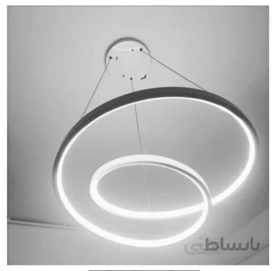 لوستر led مدل تودلی