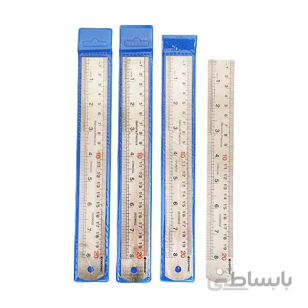 خط کش فلزی 20 CM کرونا