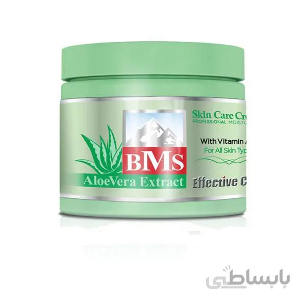 کرم مرطوب کننده کاسه ای آلوئه ورا 200ml بی ام اس BMS ا برند :