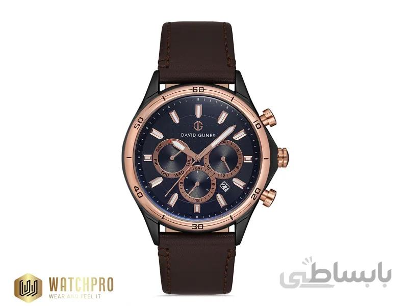 ساعت مچی مردانه دیوید گانر مدل DG-8036GB-S2
