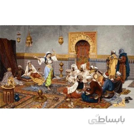 نخ و نقشه تابلو فرش فرانسوی کد 82