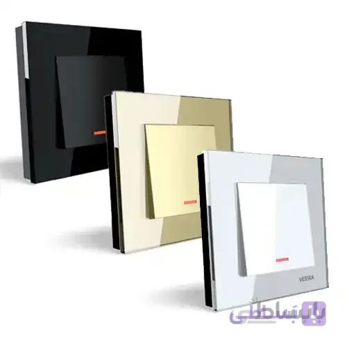 کلید و پریز ویرا مدل کریستالی