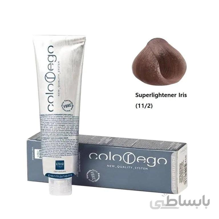 رنگ موی التراگو مدل Colorego کد 11 2 بلوند خیلی روشن یاسی