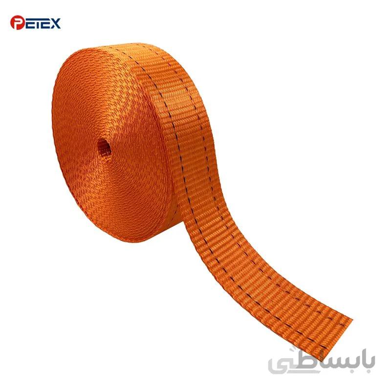 نوار تسمه بکسل ۲ تن خودرو رنگ نارنجی
