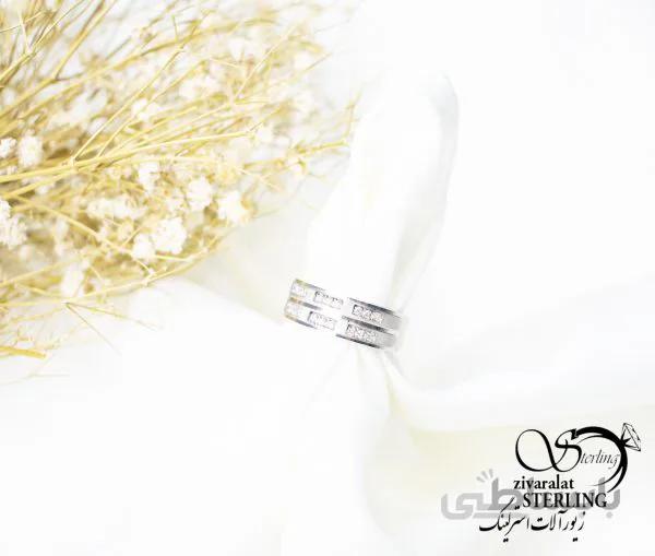 حلقه نقره کد 5616