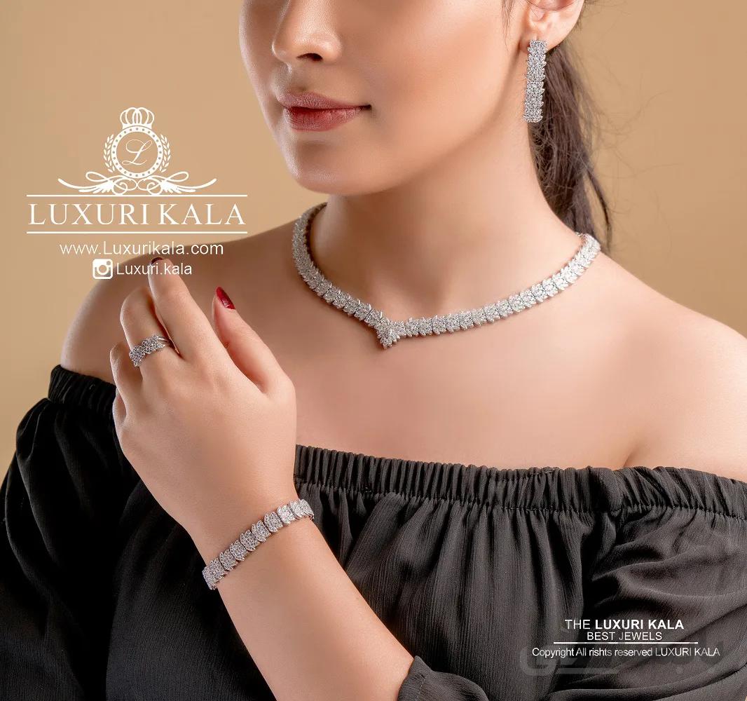 سرویس طرح جواهر لاکچری ا Luxury Set کد 925118