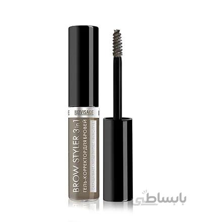 ژل ابرو رنگی لاکس ویساژ ۱ / Luxvisage Gel Brow STYLER 3 in 1