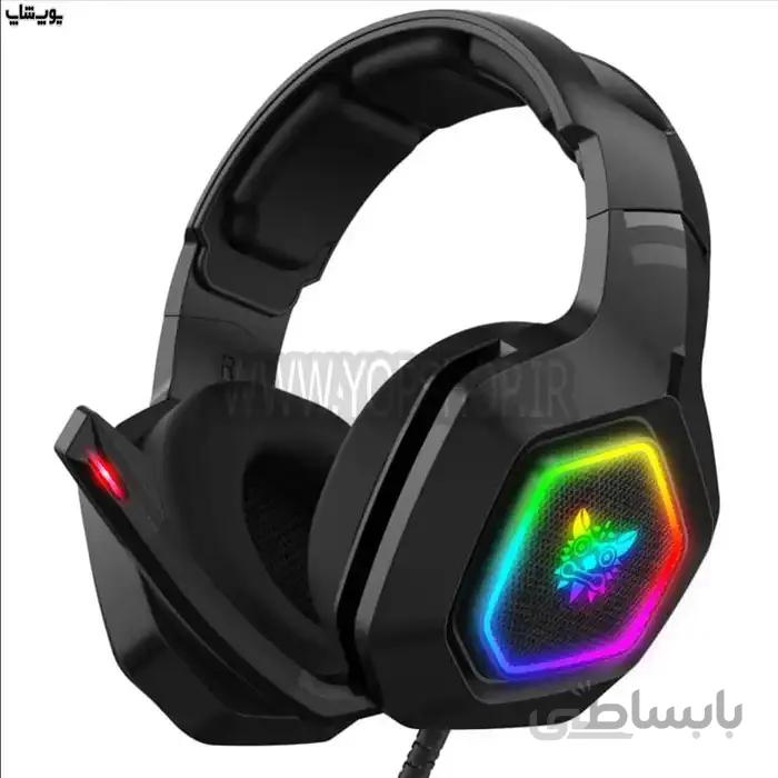 هدست گیمینگ RGB سیمی اونیکوما مدل K10