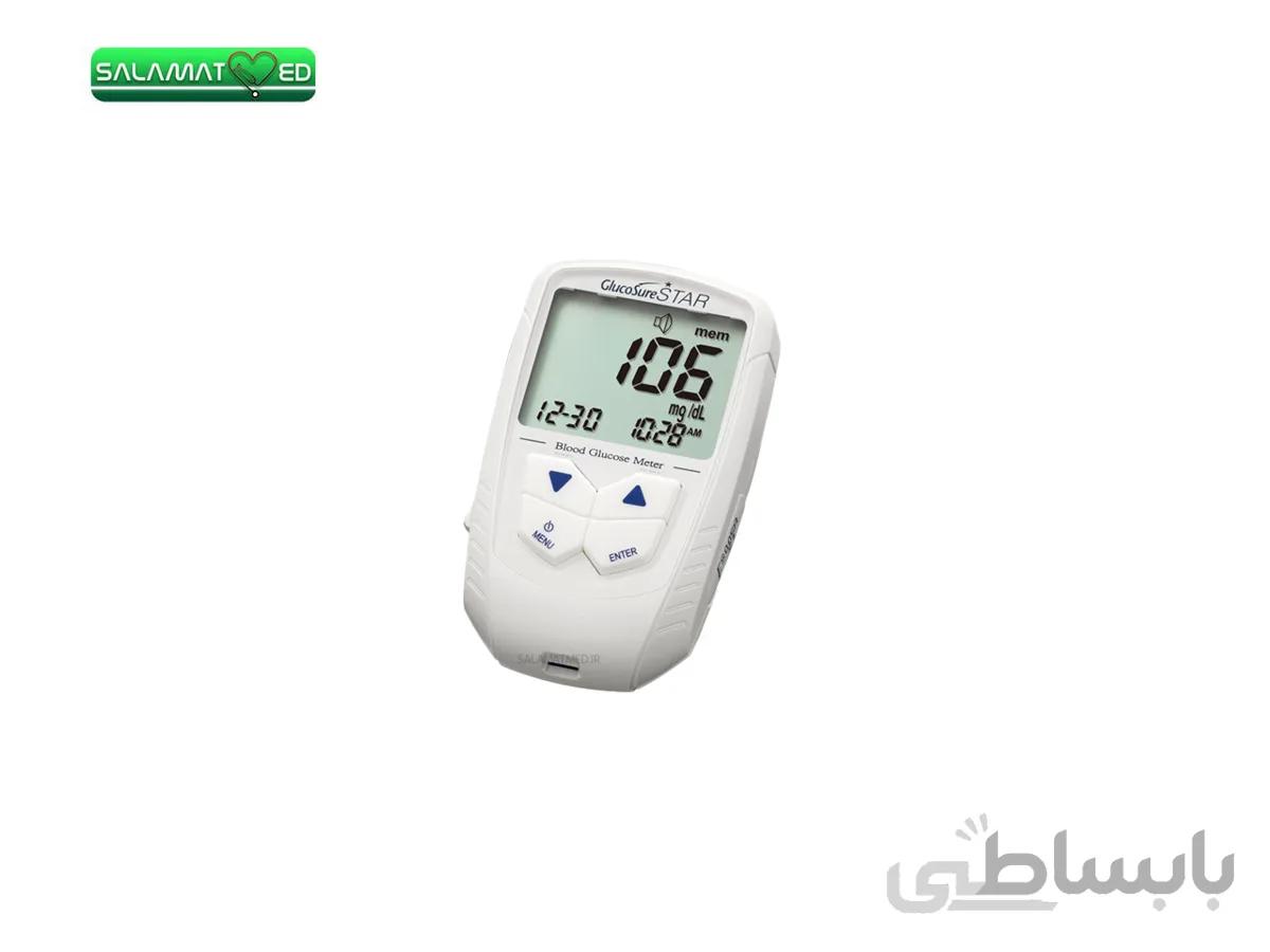 دستگاه تست قند خون گلوکوشور استار Glucosure Star