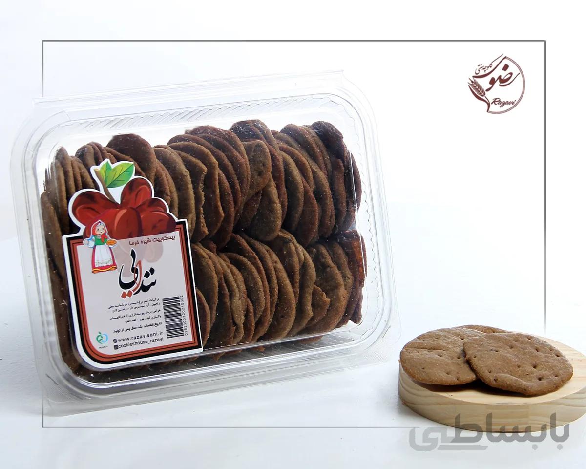 بیسکوئیت شیره خرما