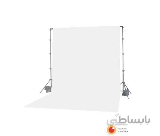 فون و بکگراند مخمل سفید 2*3