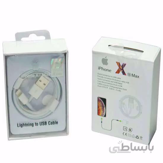 کابل شارژر آیفون XS MAX