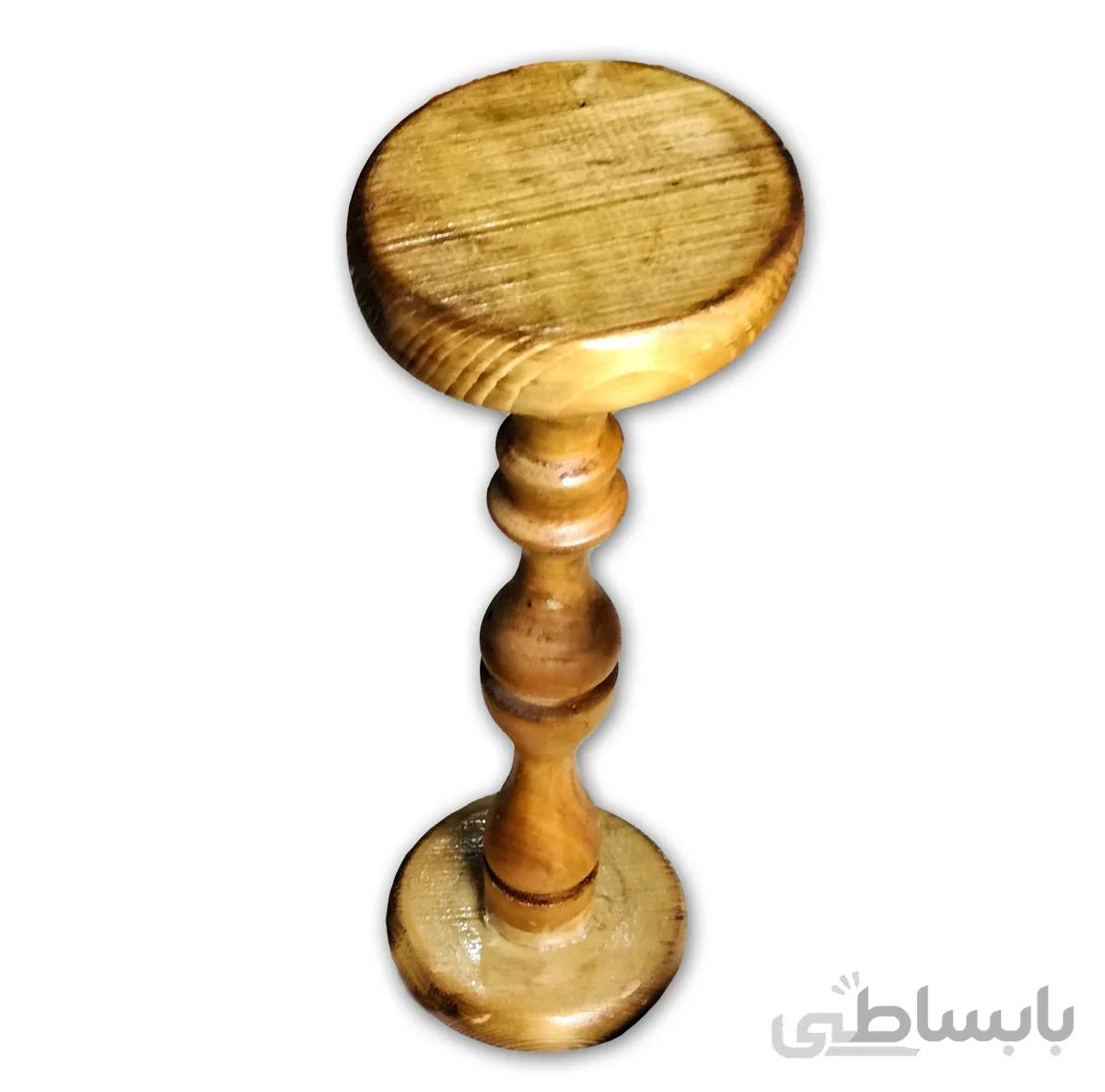 جا شمعی چوب روس بزرگ