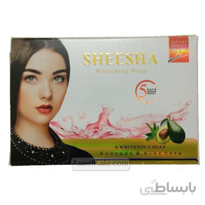 صابون شیشه اصل SHEESHA ضد لک 100 گرم