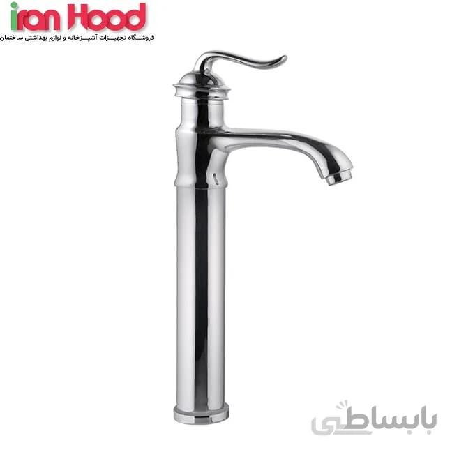 شیر روشویی پایه بلند البرز روز مدل اسپیرال