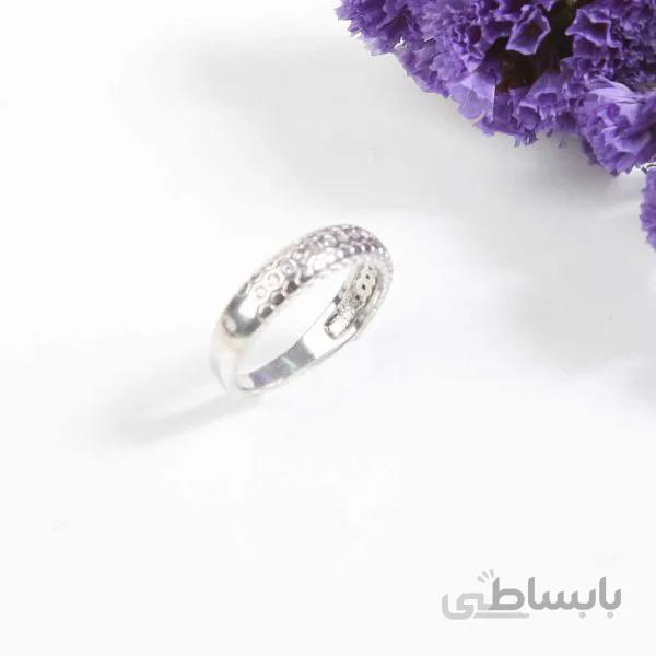 انگشتر حلقه نقره مردانه کد 4960