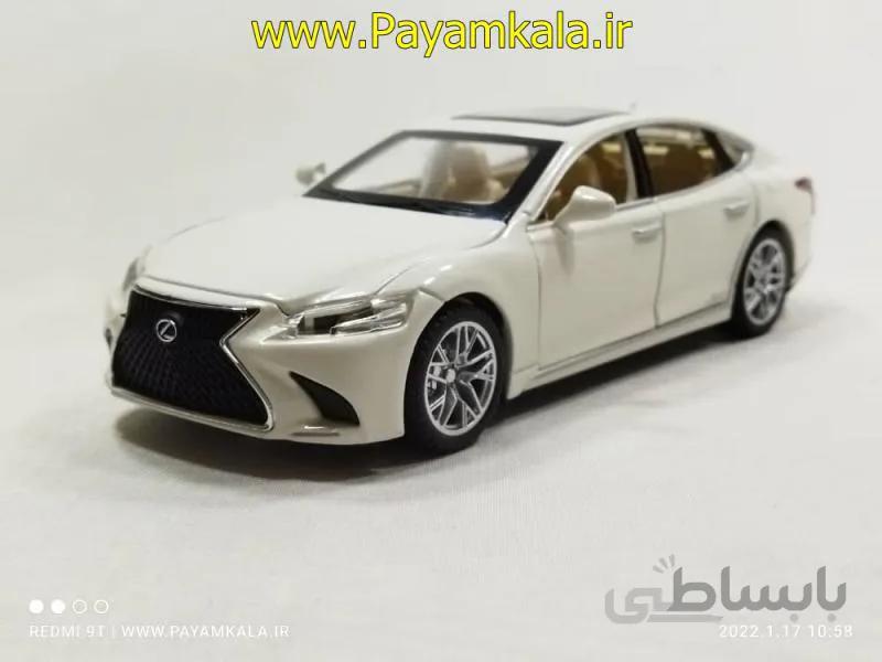 اسباب بازی ماشین فلزی لکسوس (LEXUS CHEZHI) سفید