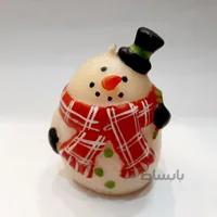 شمع آدم برفی