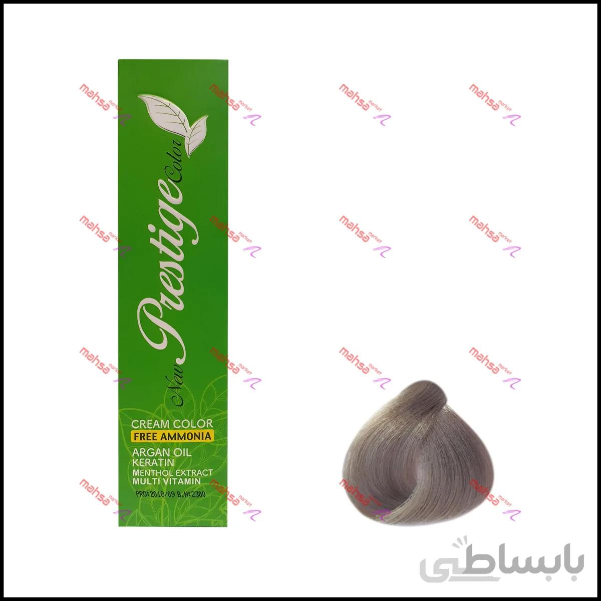 رنگ موی گیاهی پرستیژ سری دودی بلوند خیلی روشن 9/2