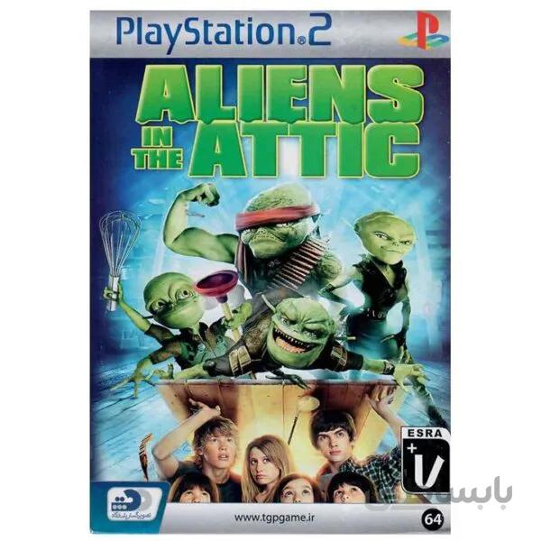 بازی ALIENS IN THE ATTIC پلی استیشن 2