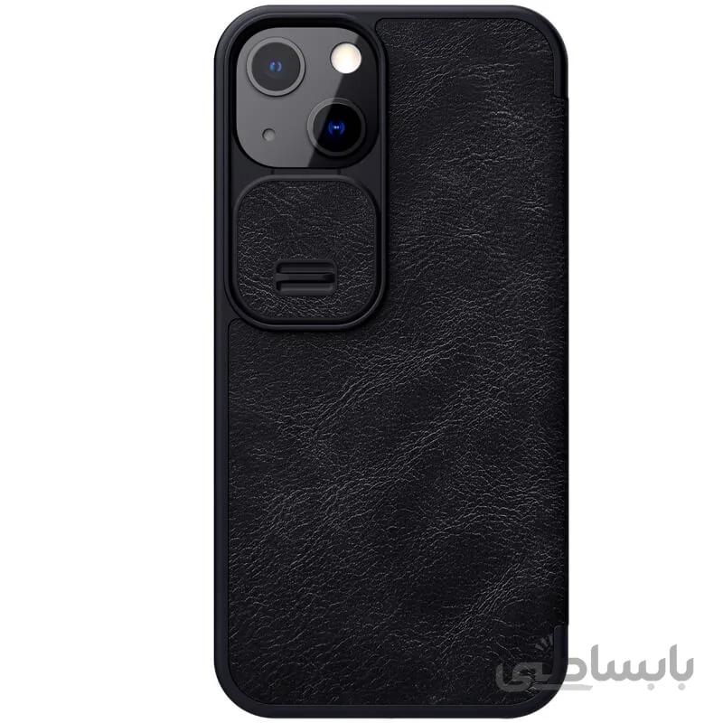 کیف کلاسوری چرمی نیلکین مدل Quin Flip مناسب گوشی موبایل iPhone 13