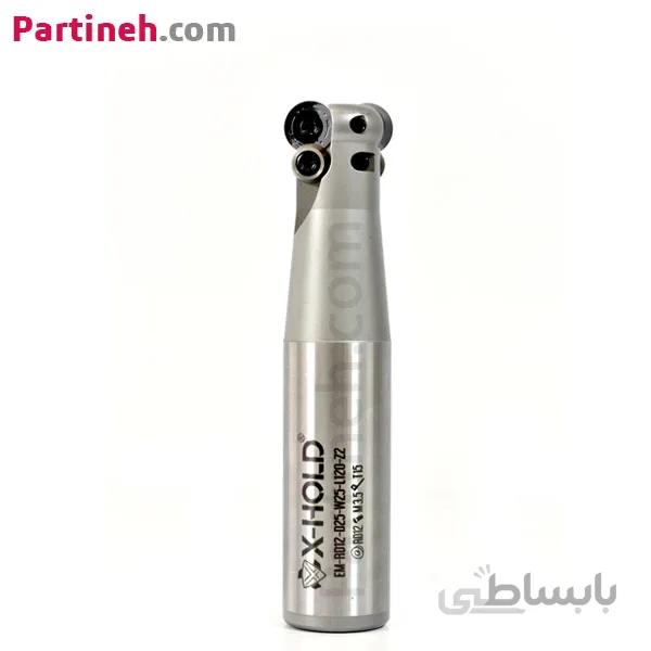 فرز انگشتی اینسرت خور 2 دندانه قطر 25 میلیمتر طول 120 میلیمتر RDMT12 ایکس هولد مدل EM-RD12-D25-W25-L120-Z2 ا X-HOLD 25mm indexable end mill