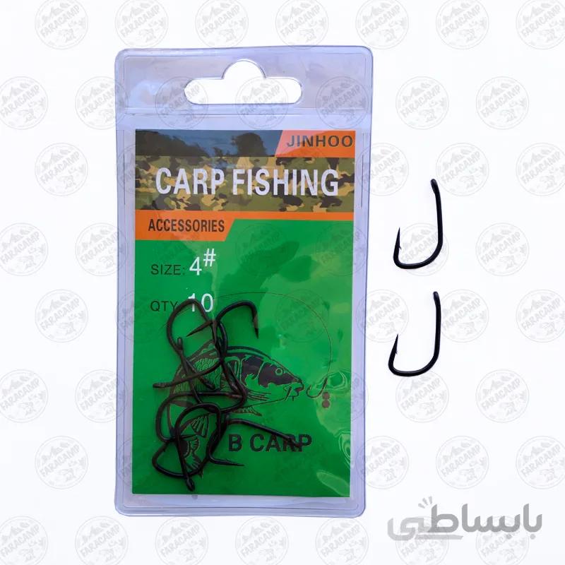 قلاب کپوری سایز 4 بسته 10 عددی مدل BCarp GS18