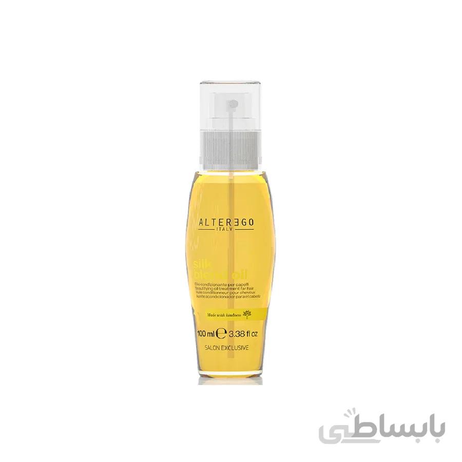 روغن درخشان کننده مو آلترگو silk blend oil