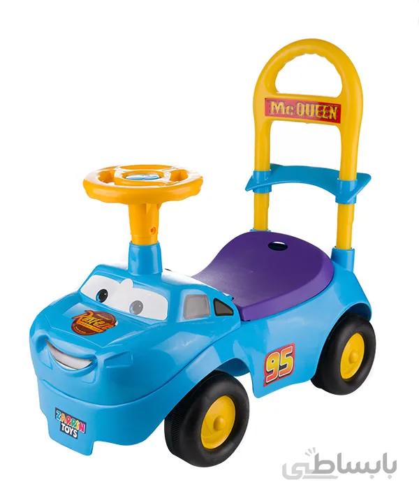 ماشین بازی سواری موزیکال زرین تویز مدل مک کویین(کوئین) McQueen J3 ا Zarrin Toys McQueen J3 Musical Ride On Car