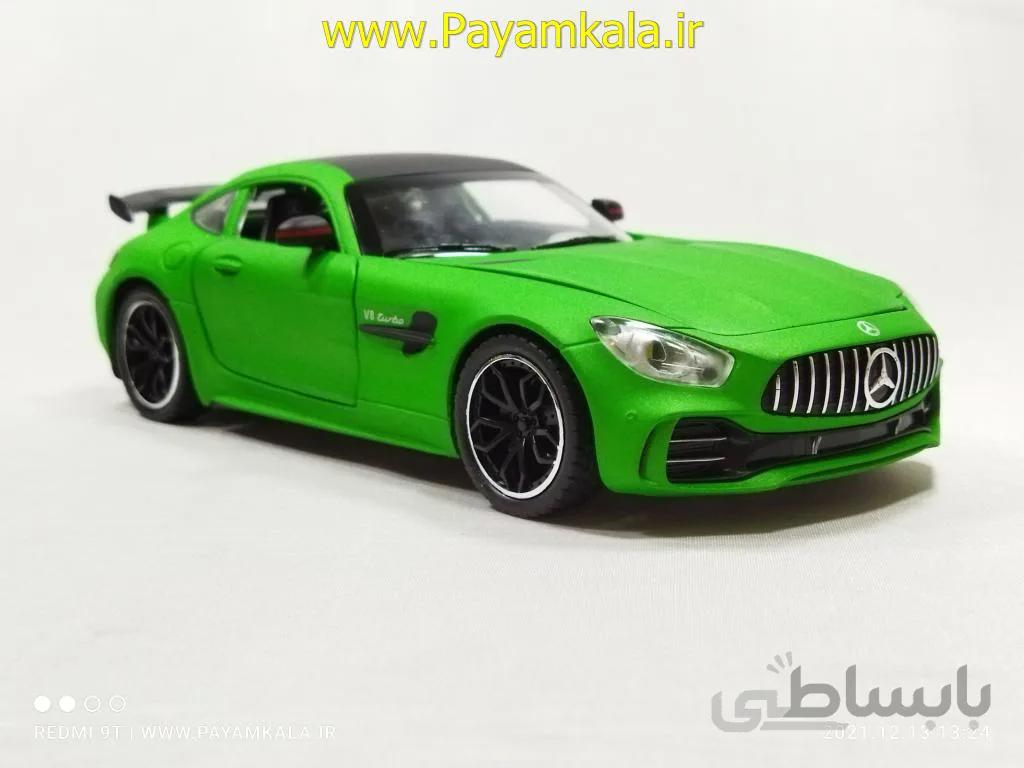 ماشین فلزی مرسدس بنز GT (1:24 CHEZHI) سبز