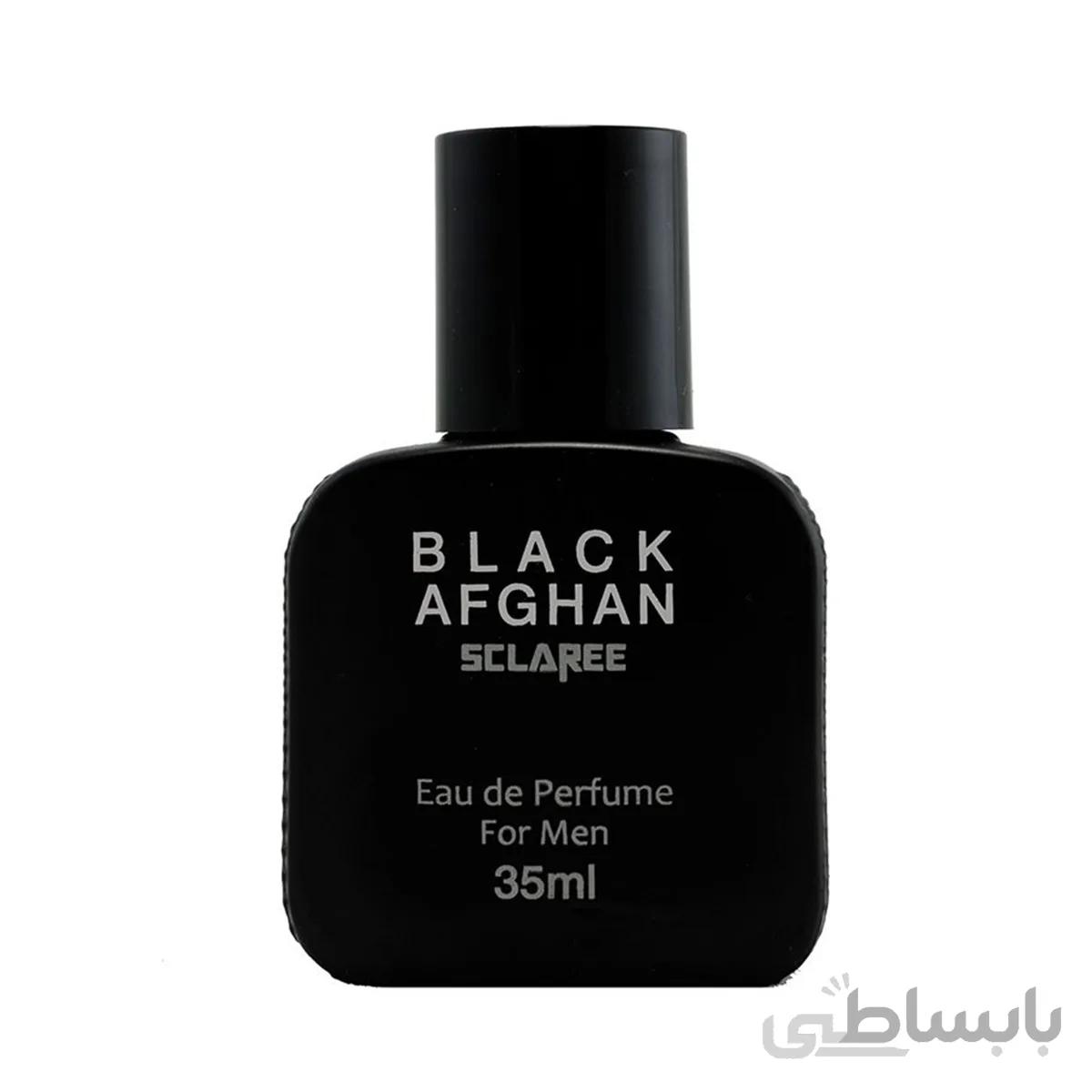ادو پرفیوم مردانه اسکلاره مدل Black Afghan حجم 35 میلی لیتر ا Sclaree Black Afghan Eau de Perfume For MEN 35ml