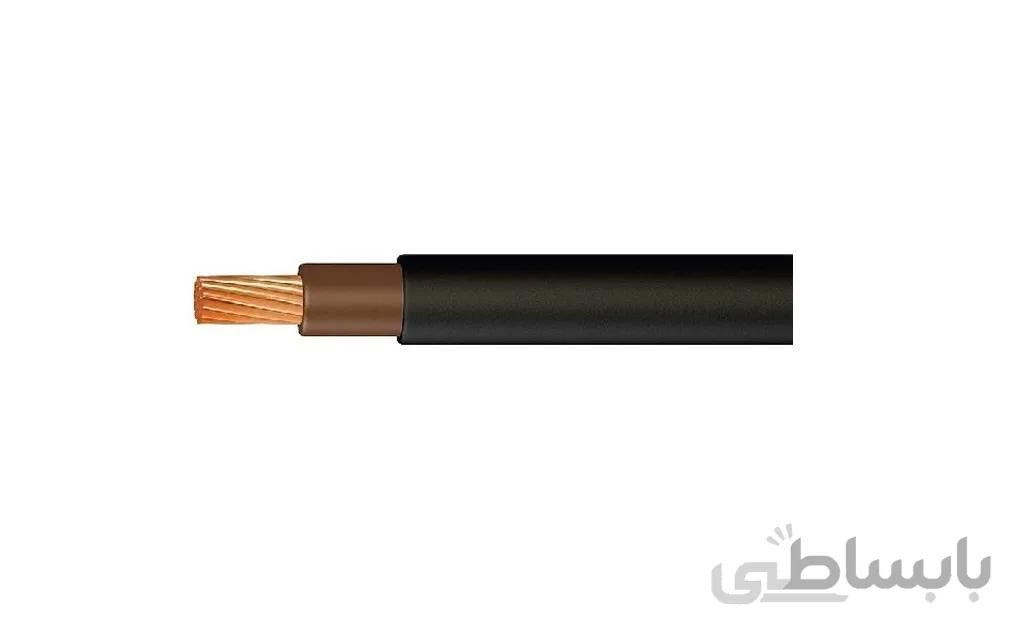کابل دو روکشه برق افشان 1 رشته سایز 16 تا 300 خراسان افشارنژاد ا Afsharnejad Khorasan Afsharnejad power cable, double sheath, 1 strand, size 16 to 300