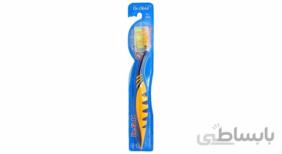 مسواک Dr Gold مدل G405 با برس نرم