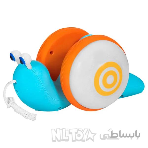 اسباب بازی حلزون نخ کش مدل lovely snail