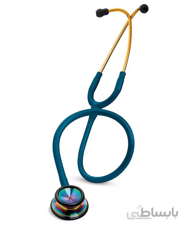 گوشی پزشکی لیتمن کلاسیک 2 نیلی رنگین کمانی 2823 ا Littmann Classic II 2823 Stethoscope