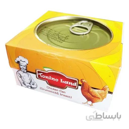 کنسرو تن مرغ 180 گرم تونینولند بسته 24 عددی