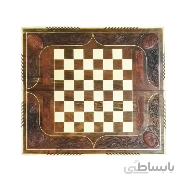 تخته نرد منبت قلم زنی طرح هخامنشی