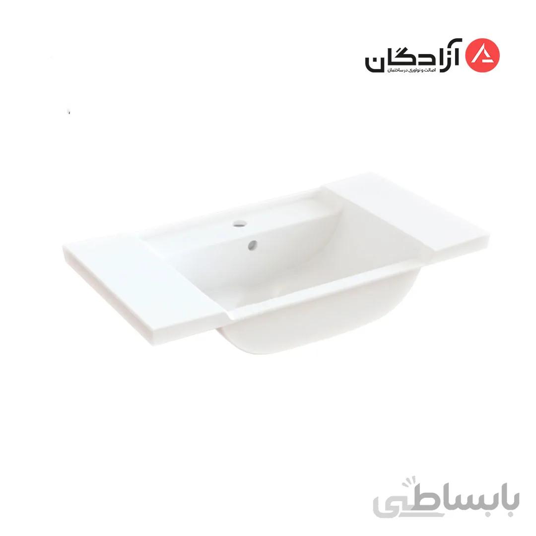 روشویی روکابینتی چینی کرد مدل ادنیس 80