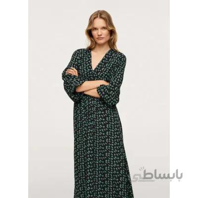 پیراهن زنانه مانگو مدل 17056707-ROSE-LM