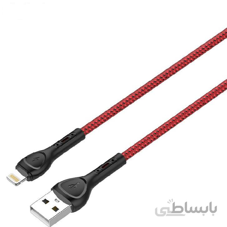 کابل تبدیل USB به لایتنینگ الدینیو مدل LS481 طول 1 متر