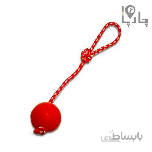 توپ سگ تمرینی و بازی یورپت YourPet الاستیسته بالا غیر سمی سایز کوچک