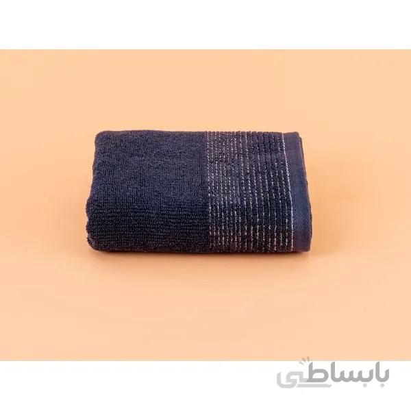 حوله دست و صورت مدل Orient Lurexli Lacivert مادام کوکو