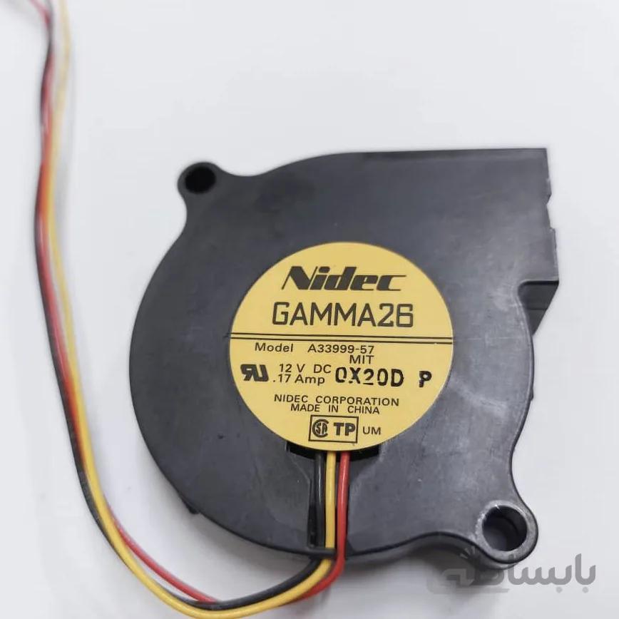 فن حلزونی 50*50*15 میلیمتر 12 ولت 0.17 آمپر میتسوبیشی LVP-X400 ویدئو پروژکتور