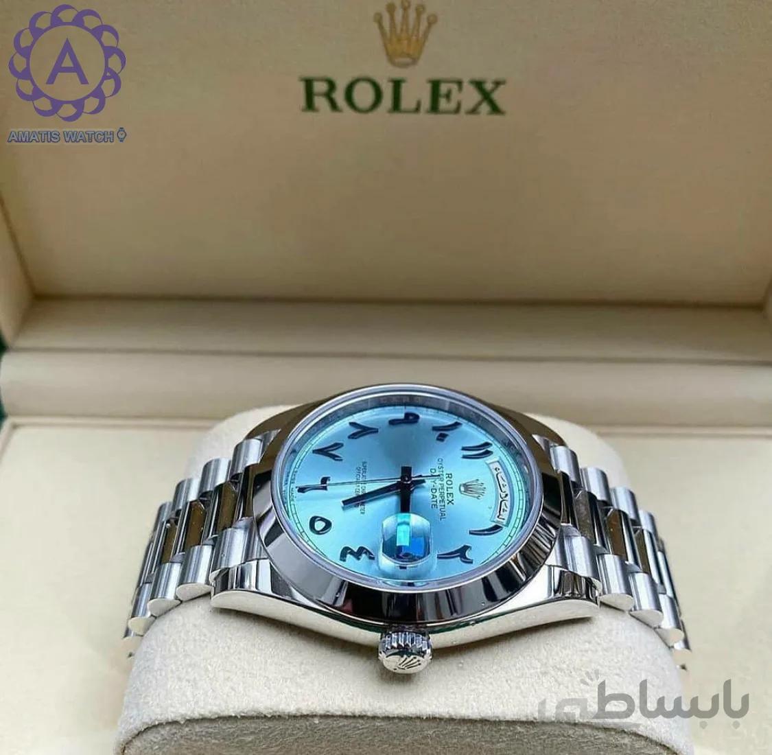 ساعت مچی مردانه رولکس مدل Rolex Day-Date Oyster 7856R