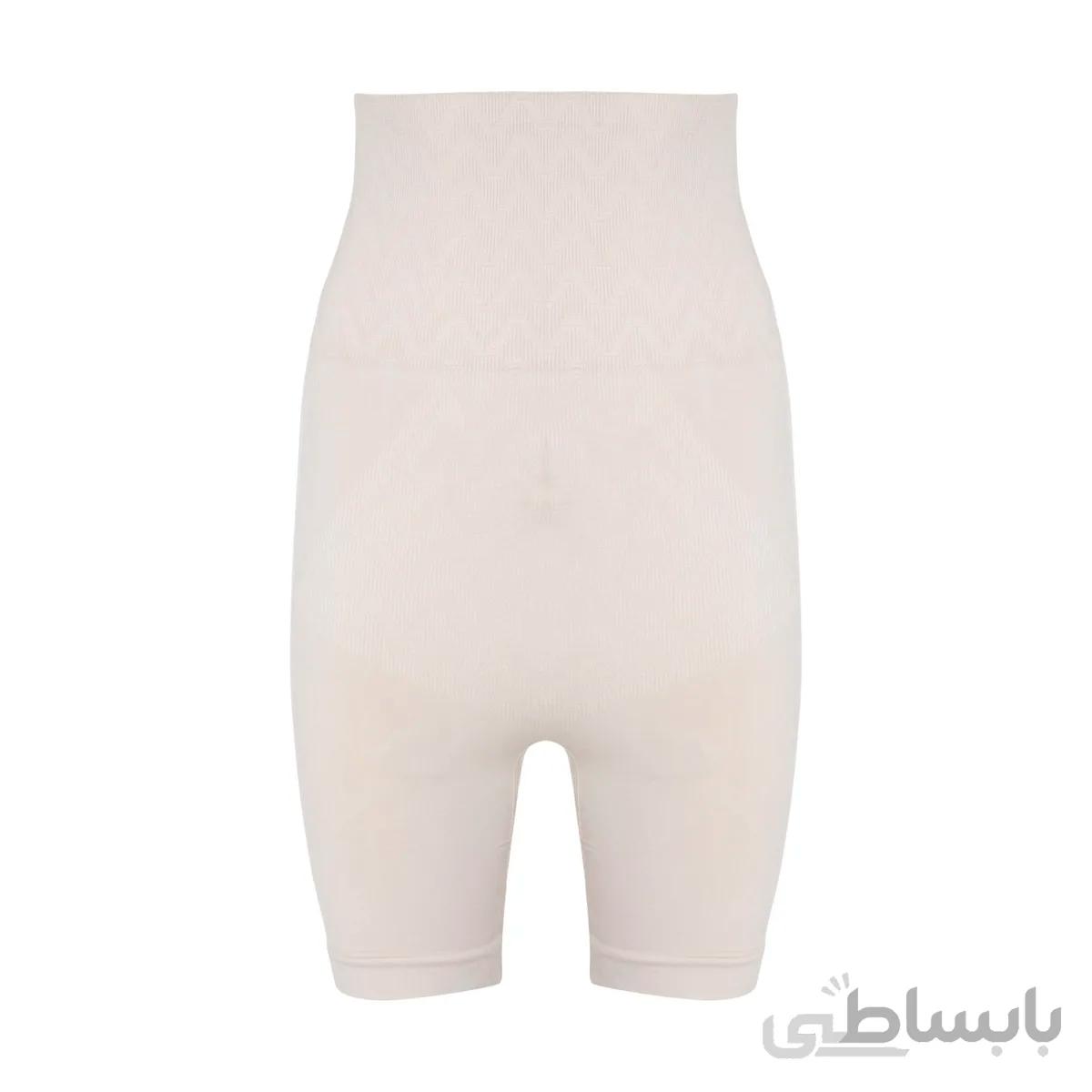 گن پادار کمر دوبل طرح دار کد 2074 کرم