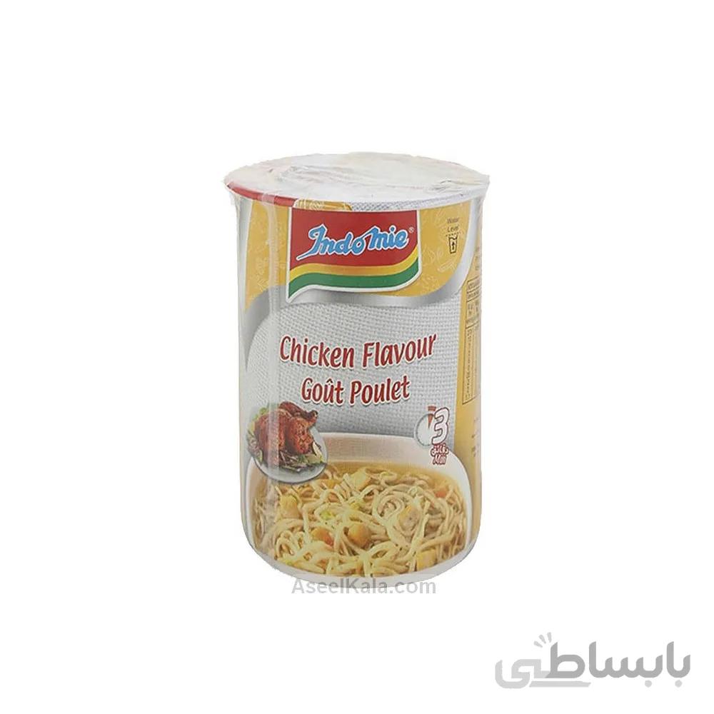 سوپ لیوانی اندومی Indomie با طعم مرغ وزن 60 گرم