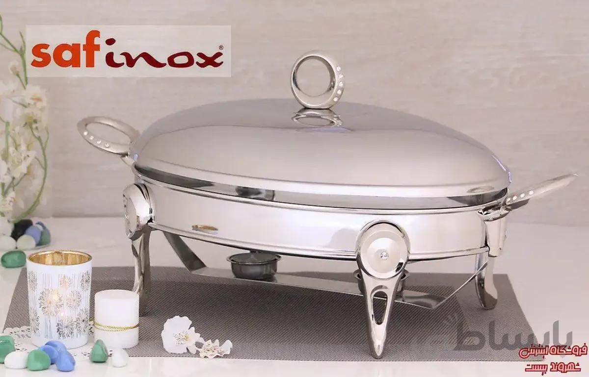 سوفله خوری بیضی استیل سافینوکس Safinox