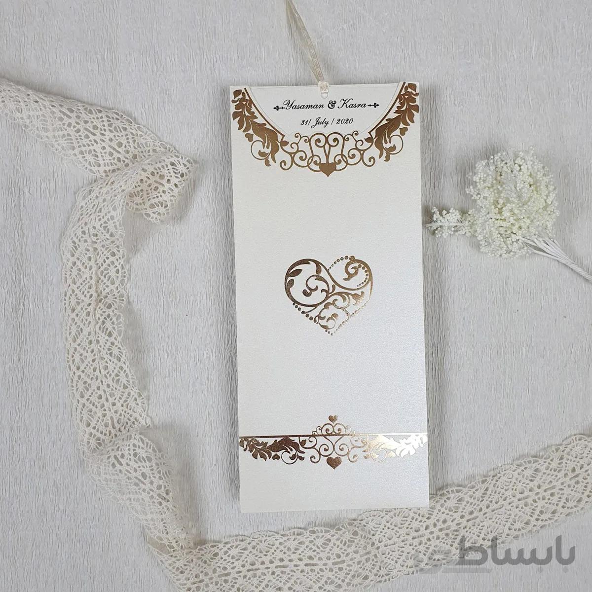 کارت عروسی کد 006 برند ایندو